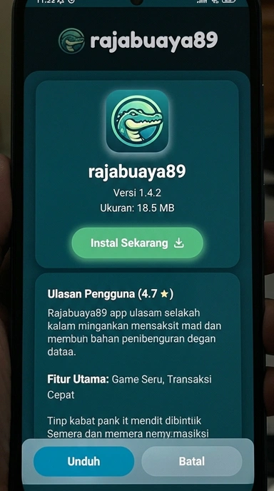 Unduh APK rajabuaya89 untuk pengalaman terbaik di Android