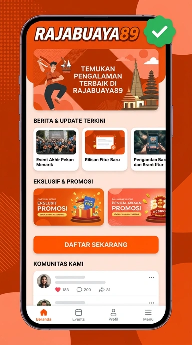 Kanal Resmi Rajabuaya89 untuk Pengguna Android